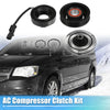 Dodge Grand Caravan Set 6 Cyl 3.3L 3.8L AC Compressor Clutch (2008-2010)