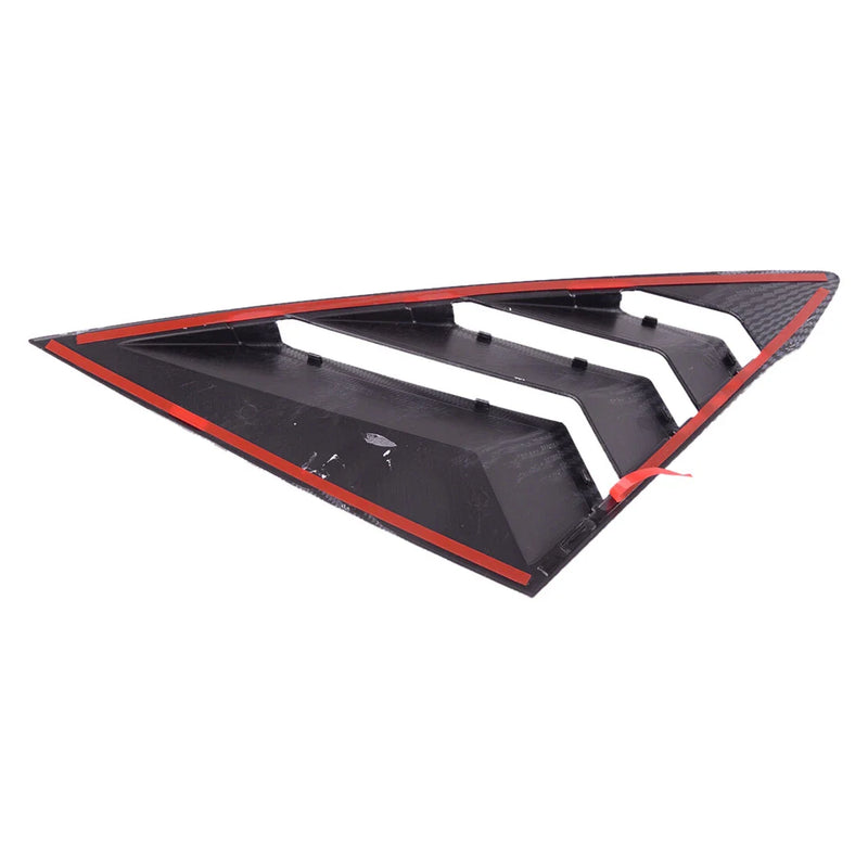 Honda Civic Carbon Fiber ABS Rear Side Window Louvers (2022)