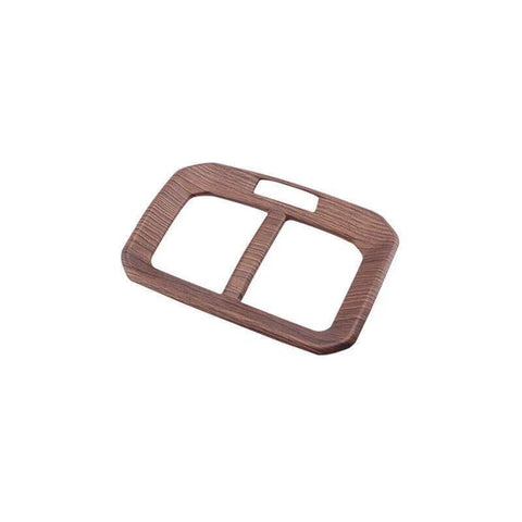 VW Tiguan Peach Wood Grain Rear AC Air Outlet Vent Cover Trim (2018-2023)