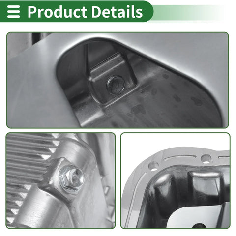 Chevrolet Aveo Oil Pan Aluminum (2004 - 2008)