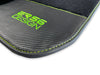 BMW M6 Series F12 F13 Carbon Fiber Leather Floor Mats (2012-2019)