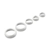 Ford Maverick 5 x Silver AC Headlight Radio Switch Knob Rings (2022-2023)