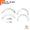 Nissan Navara NP300 D23 ST ST-X White Fender Flares Wheel Arch (2015-2023)