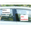 Honda Fit Jazz Glossy Black Door Window Pillar Post Covers (2014-2019)
