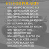 Polaris Scrambler 400 Air Filter Cleaner & Stand STUD (1995–2002)