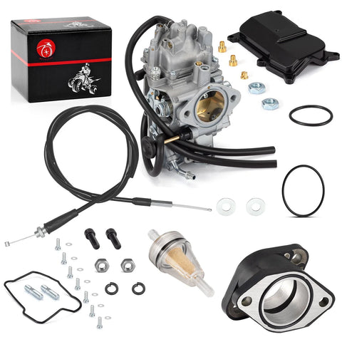 Yamaha YFM350X Warrior Carb Kit Throttle Cable Intake Manifold (2001–2004)