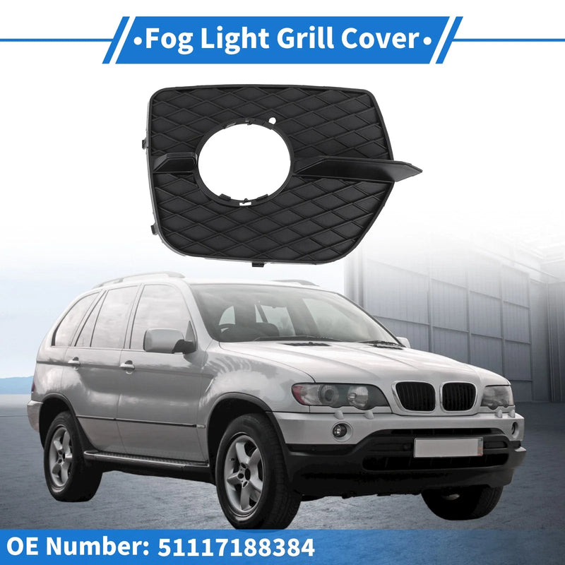 BMW X6 (2008 - 2014) Black Front Right Fog Light Grill 1x