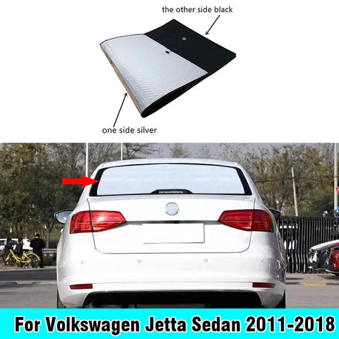 Volkswagen Jetta Sedan Rear Windshield Privacy Sunshade (2011–2018)