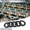 Universal Oil Seal / 45x70x12mm 5 Pcs / Seal Ring NBR Rubber