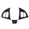 BMW X5 X6 3 x Carbon Fiber Steering Wheel Cover Trim (2007-2013)