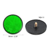 Motorcycle 6pcs M6x1.0 Green Universal Screw Mount Round Warning Reflector
