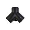 Heater 3in Y Branch Duct Splitter with Regulator Flap Valve