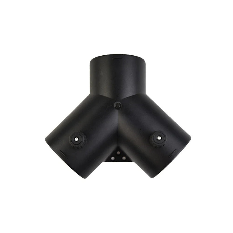 Heater 3in Y Branch Duct Splitter with Regulator Flap Valve