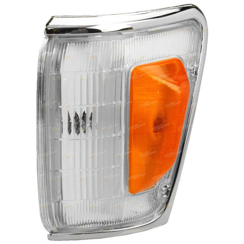 Toyota Hilux 4WD 2 x Chrome Trim Corner Indicator Lights (1988–1991)