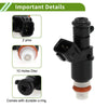 Honda R20A 16V SOHC 2.0 VVTi (2001-2005) 1 Pc Black Fuel Injector