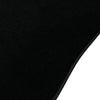 Lexus GS 300 2WD 2005-2011 Black Tailored Carpets 2 x LHD Floor Mats