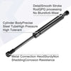 Porsche 911 Coupe Black Front Hood Lift Support Gas Struts (1999-2005)