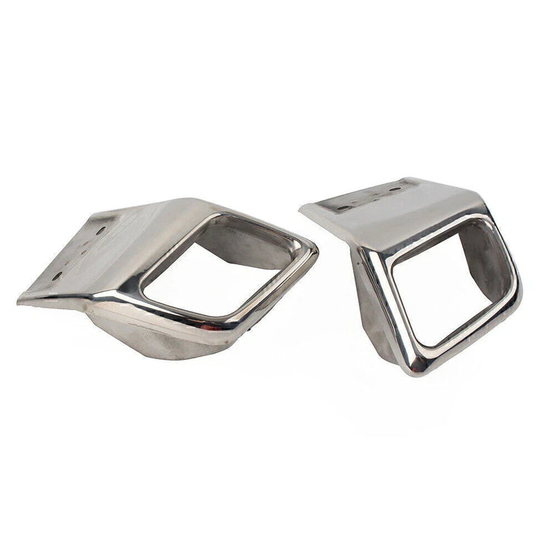 Land Rover Range Rover Evoque Silver Rear Bumper Exhaust Trim (2010-2018)