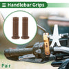Motorcycle Grips / 25mm Hand Grips Cover TPU Light Brown