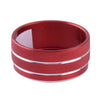 Toyota Camry Red Aluminum AC Climate Control Knob Ring Covers (2018-2023)