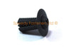 10x Clip Tornillo Panel Interior Parachoques Plástico Gris M8 8x19mm