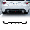 Subaru BRZ / Scion FR-S 1x Gloss Black Rear Diffuser Lip (2013-2020)