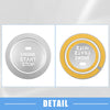 Hyundai Sonata (2011-2014) Aluminum Silver Tone Engine Ignition Button Decal
