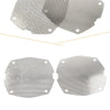 Harley Dresser FLH / T Electra Glide 2 x Chrome Front Mesh Speaker Grilles