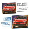 Kia Forte (2019-2021) 1 Pcs Lower Grille Bumper Cover
