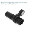 HYUNDAI Terracan 2.5TD (2001-2006) 1 x Pc Crankshaft Position Sensor