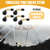 Cars, Motorcycles 5 x Tubeless Tire Valve PVR60 Gold Tone