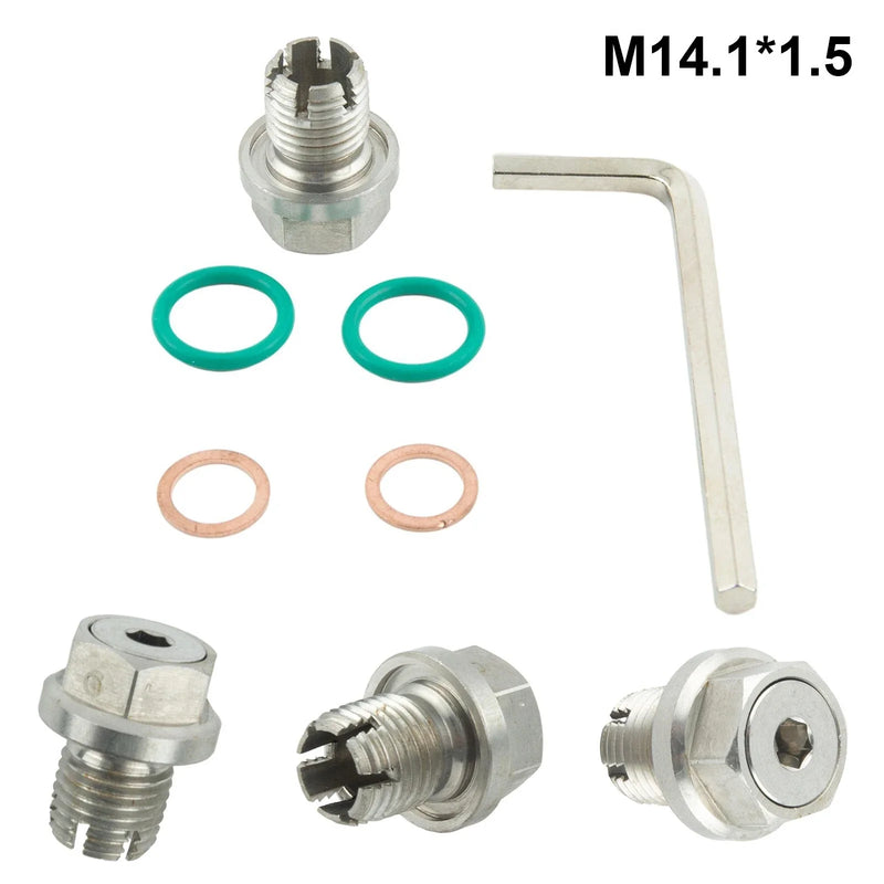 M14.1-1.5x15mm Piggyback Drain Plug Self-Tapping Oil Pan Thread Repair