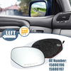 Chevy Silverado Avalanche Passenger Right Side Heated Mirror Glass