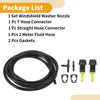 Dodge Avenger (2008-2011) with Gaskets Windshield Washer Nozzle Kit