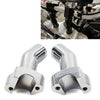 Harley Dyna Softail Road King 3.5" Chrome Pullback Handlebar Risers