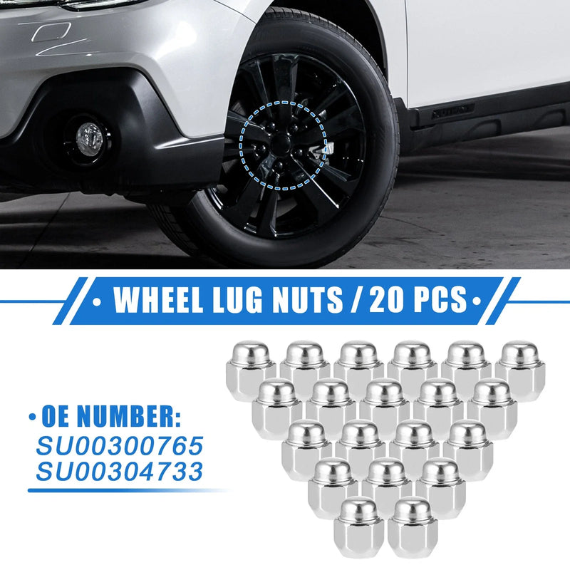 Honda Accord 20 x M12x1.25 Wheel Lug Nuts (1976-1981)