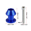Yamaha 1 Pair 6mm M6x1.0 Blue Swing Arm Spools Sliders Stand