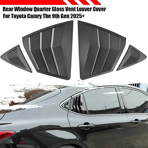 Toyota Camry Rear Window Vent Louver Covers