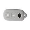 Toyota Camry, Corolla, RAV4, Tacoma Grey Silicone Key Cover Case (2010-2023)