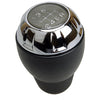 Jeep Wrangler JK Silver & Black 6 Speed Gear Knob (2011-2018)