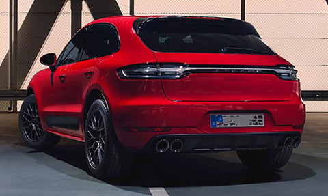 Porsche Macan Rear Bumper Exhaust Muffler Pipe Quad (2019-2022)
