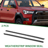 Toyota Hilux Vigo 2 x Front Left/Right Weatherstrip Window Seal (2005–2014)