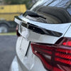 For BMW X3 G01 F97 X3M IX3 2018-2023 Gloss Black Rear Middle Trunk Spoiler Wing