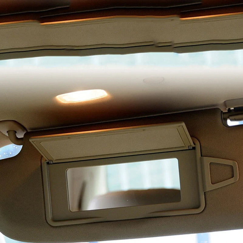 Benz S-Class W220 Gray Left Side Sun Visor Mirror Frame Cover (1998-2005)