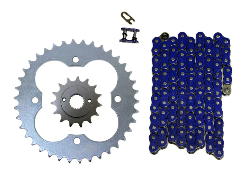 Honda TRX400EX Blue 520x94 Drive Chain & 14/38 Sprockets (1999–2004)