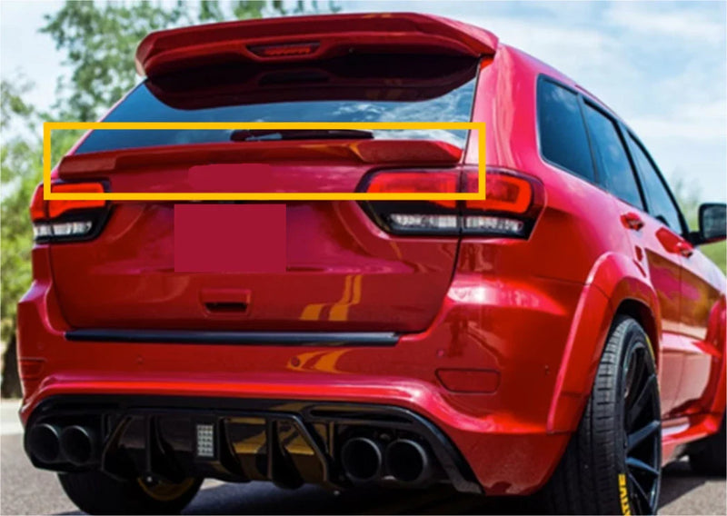 Jeep Grand Cherokee 2013-2021 ABS Unpainted 1 x Rear Mid Spoiler Wing