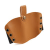 Motorcycle Gear Pedal Protector - Tan Leather Shifter Cover