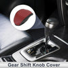 Toyota RAV4 Car Gear Shift Knob Cover Red Carbon Fiber Black Red (2019–2024)