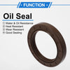 Make Model Oil Seal / 50x70x10mm / FKM Rubber Rotary Shaft Seal