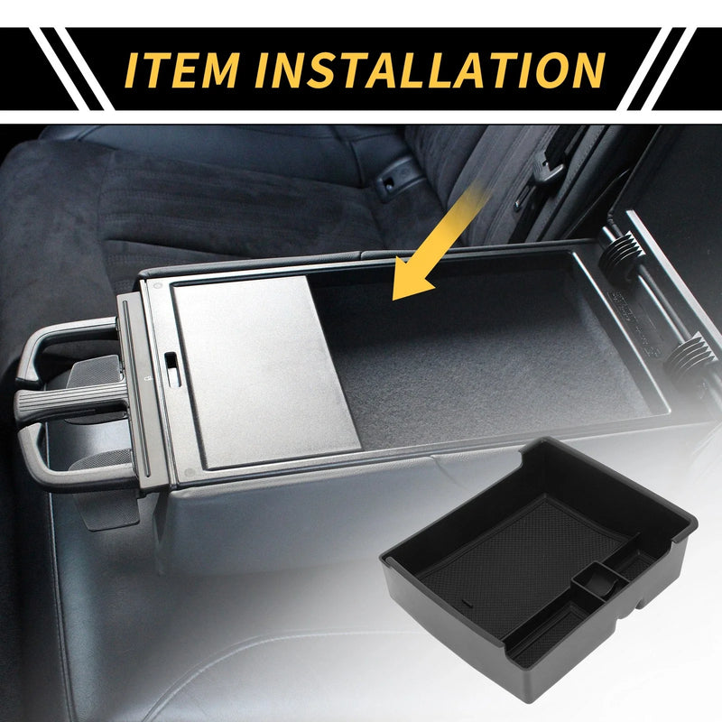 Ford Maverick (2022-2024) Black Center Console Organizer Tray